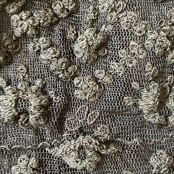 Funhouse NYC Black Lace Layered Sheer Blouse One Size - Picture 4 of 16